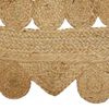 vidaXL Χαλί Μπεζ 100 x 152 εκ. Γιούτα