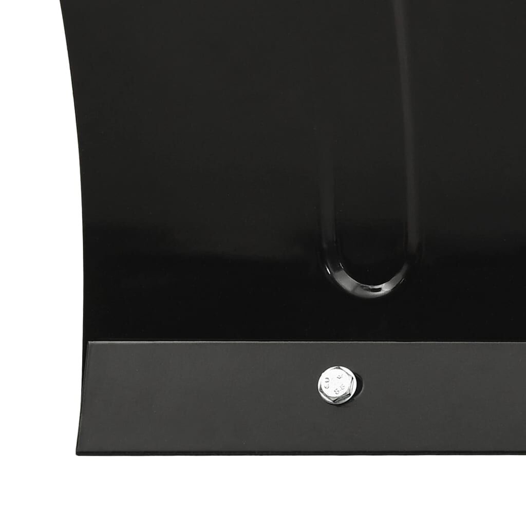vidaXL Εκχιονιστικό για Περονοφόρο Μαύρο 150 x 38 εκ.