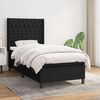 vidaXL &Kappa;&rho;&epsilon;&beta;ά&tau;&iota; Boxspring &mu;&epsilon; &Sigma;&tau;&rho;ώ&mu;&alpha; &Mu;&alpha;ύ&rho;&omicron; 90x200 &epsilon;&kappa;. &Upsilon;&phi;&alpha;&sigma;&mu;ά&tau;&iota;&nu;&omicron;