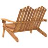 vidaXL Παγκάκι Κήπου Adirondack 126 εκ. από Μασίφ Ξύλο Ακακίας