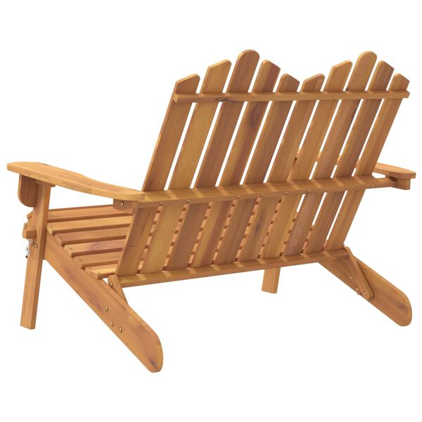 vidaXL Παγκάκι Κήπου Adirondack 126 εκ. από Μασίφ Ξύλο Ακακίας