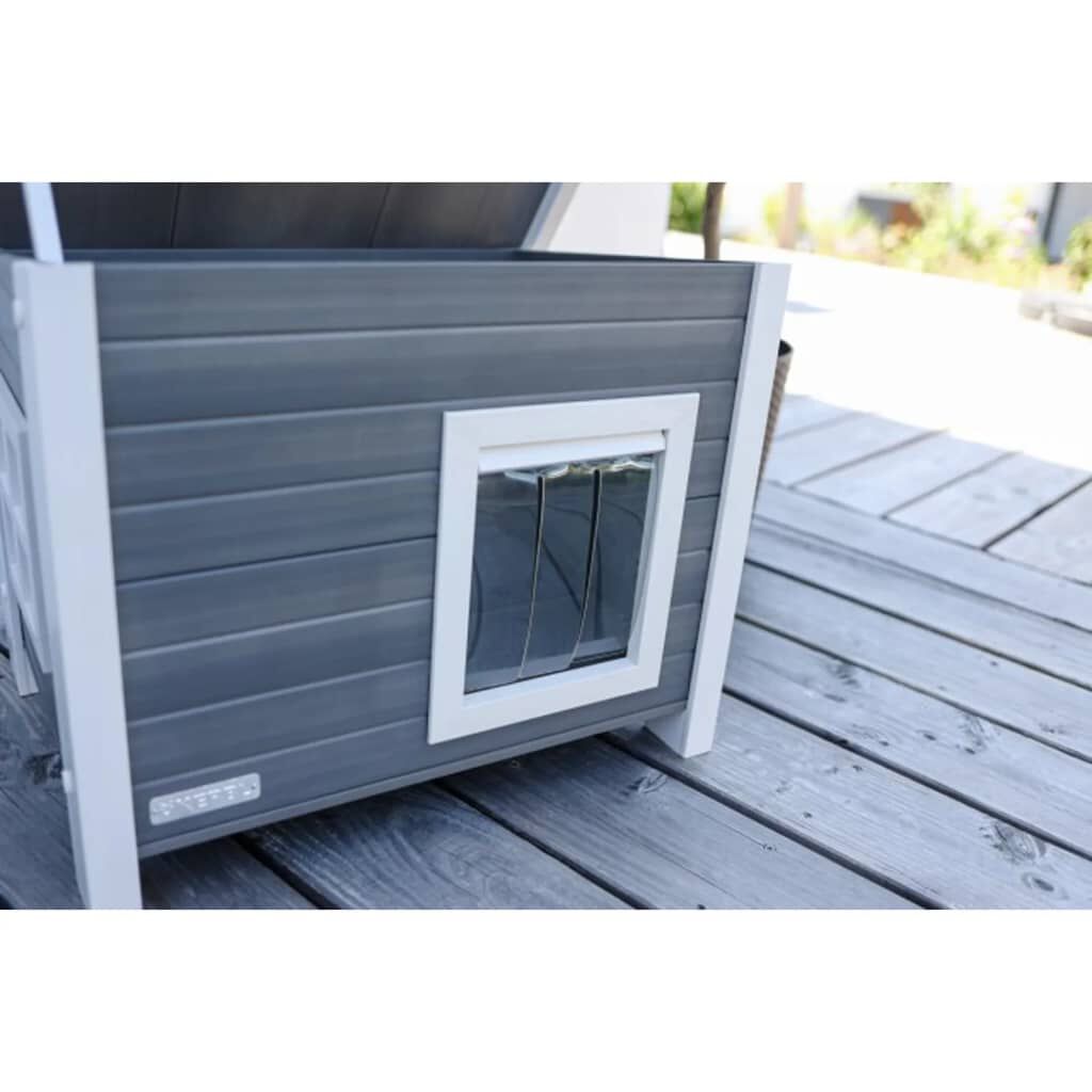 Kerbl Σπίτι Γάτας ECO Eli Γκρι / Λευκό 57 x 45 x 43 εκ.