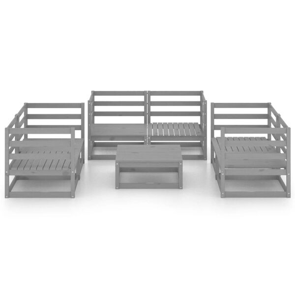 vidaXL &Sigma;&alpha;&lambda;ό&nu;&iota; &Kappa;ή&pi;&omicron;&upsilon; &Sigma;&epsilon;&tau; 7 &Tau;&epsilon;&mu;&alpha;&chi;ί&omega;&nu; &Gamma;&kappa;&rho;&iota; &Mu;&alpha;&sigma;ί&phi; &Xi;ύ&lambda;&omicron; &Pi;&epsilon;ύ&kappa;&omicron;&upsilon;