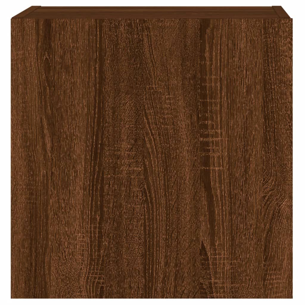 vidaXL Ντουλάπι Τοίχου Τηλεόρασης Καφέ Δρυς 40,5x30x40 εκ. Επεξ. Ξύλο