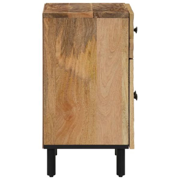 vidaXL Κομοδίνο 50 x 33 x 60 εκ. από Μασίφ Ξύλο Μάνγκο