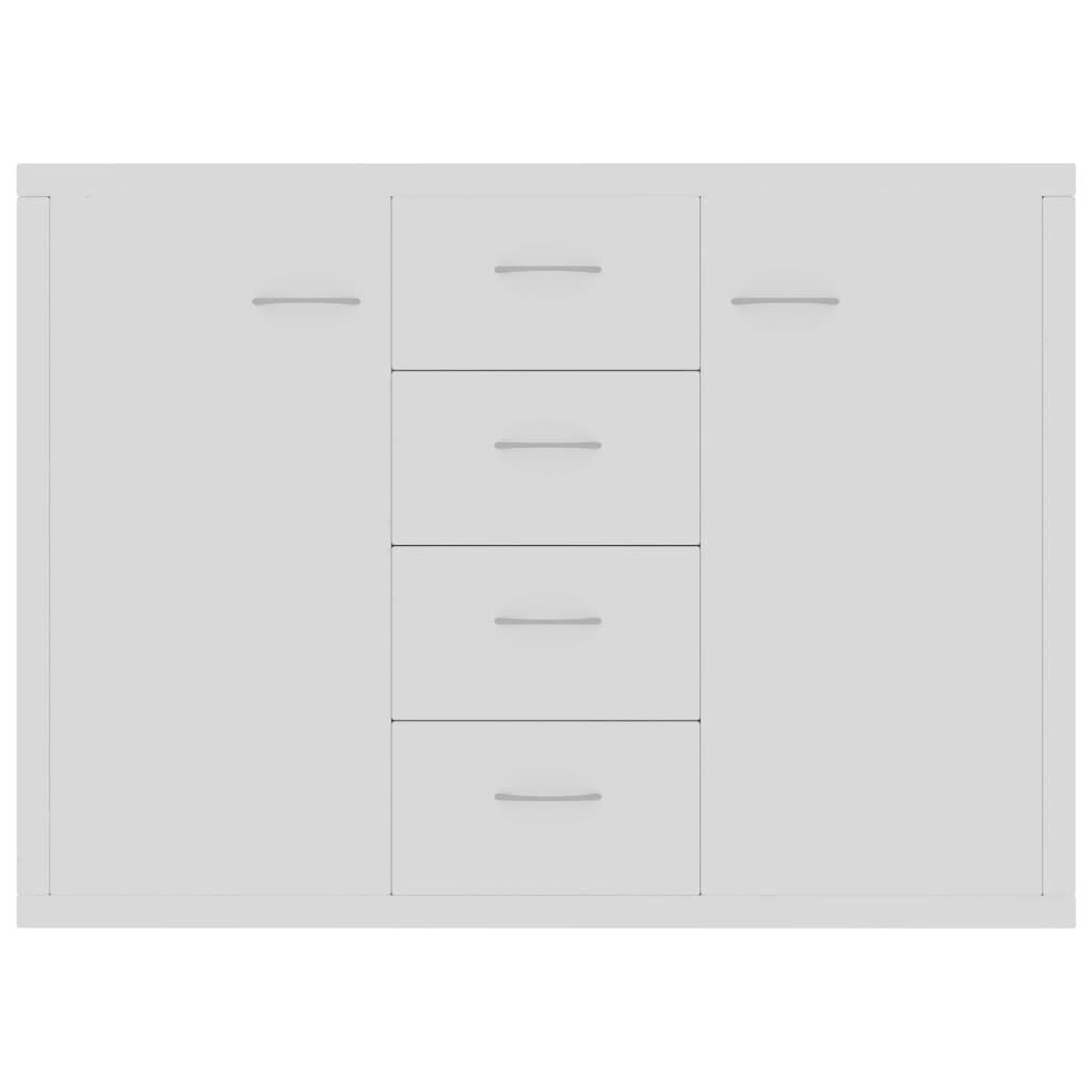 vidaXL Μπουφές Λευκός 88 x 30 x 65 εκ. από Επεξ. Ξύλο
