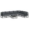 vidaXL Σετ Καναπέ Κήπου με μαξιλάρι 8 pcs