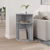 vidaXL End Table &Gamma;&kappa;&rho;ί&zeta;&omicron; &Sigma;&omicron;&nu;&omicron;&mu;&alpha; 29,6 x 29,6 x 60 &epsilon;&kappa; &Epsilon;&pi;&epsilon;&xi;&epsilon;&rho;&gamma;&alpha;&sigma;&mu;έ&nu;&omicron; &xi;ύ&lambda;&omicron;