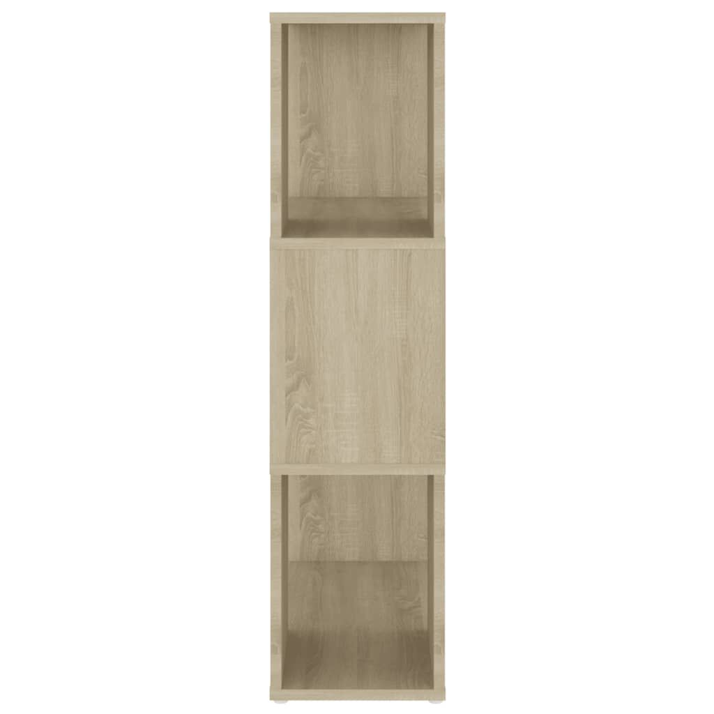 vidaXL Βιβλιοθήκη/Διαχωριστικό Χώρου Sonoma Δρυς 60x24x94 εκ. Μοριοσ.