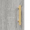 vidaXL Γραφείο Γκρι Sonoma 140 x 50 x 75 εκ. από Επεξεργασμένο Ξύλο