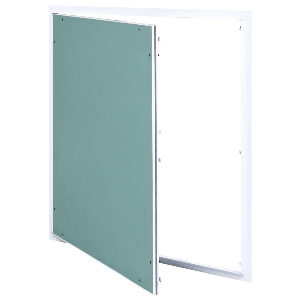 vidaXL Θυρίδα Επίσκεψης Γυψοσανίδας 400 x 400 χιλ. Σκελετός Αλουμινίου