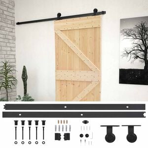 vidaXL &Sigma;&upsilon;&rho;ό&mu;&epsilon;&nu;&eta; &Pi;ό&rho;&tau;&alpha; 100 x 210 cm &Mu;&alpha;&sigma;ί&phi; &Xi;ύ&lambda;&omicron; &Pi;&epsilon;ύ&kappa;&omicron;&upsilon; &Phi;&upsilon;&sigma;&iota;&kappa;ό &kappa;&alpha;&iota; &Mu;&alpha;ύ&rho;&omicron;