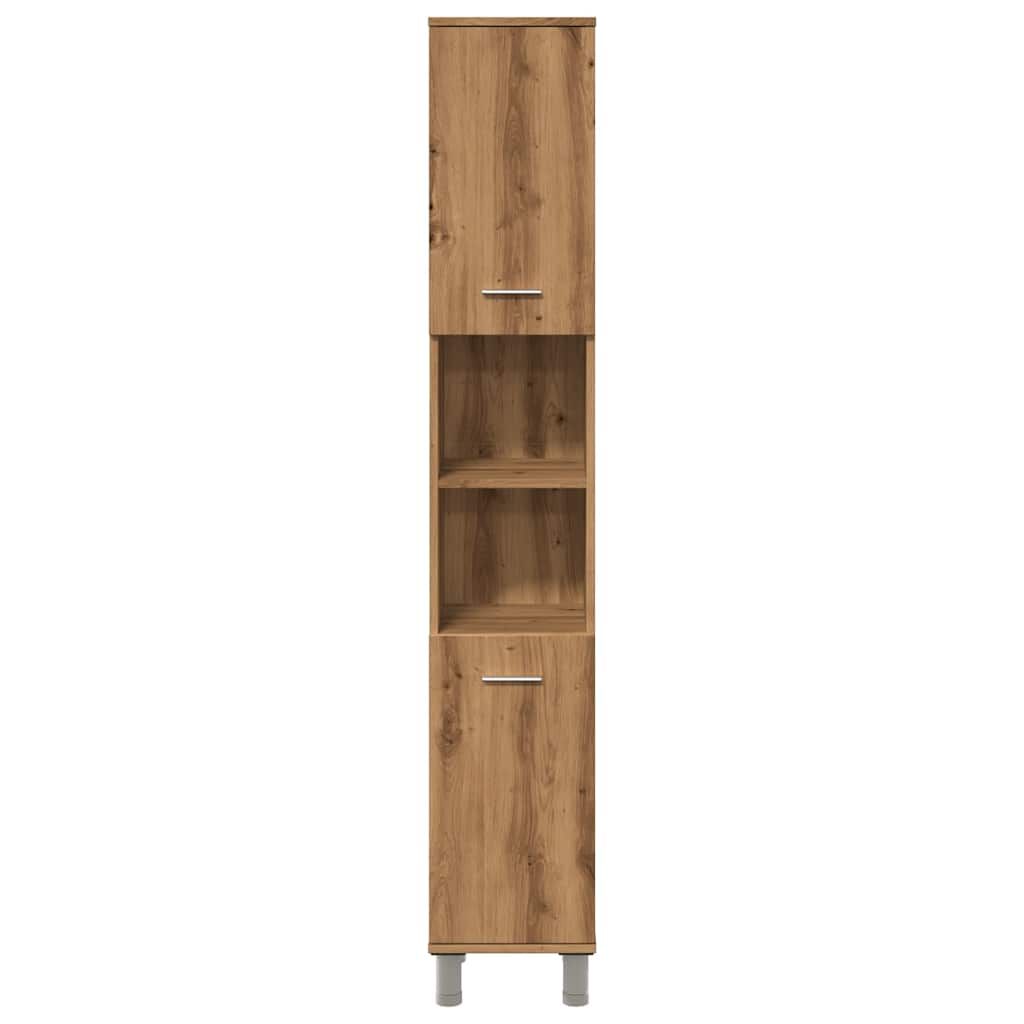 vidaXL Ντουλάπι μπάνιου Artisan Oak 30x30x179 cm Κατασκευασμένο ξύλο