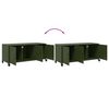 vidaXL Έπιπλο Τηλεόρασης Πράσινο Λαδί 100,5x39x43,5 εκ. από Ατσάλι