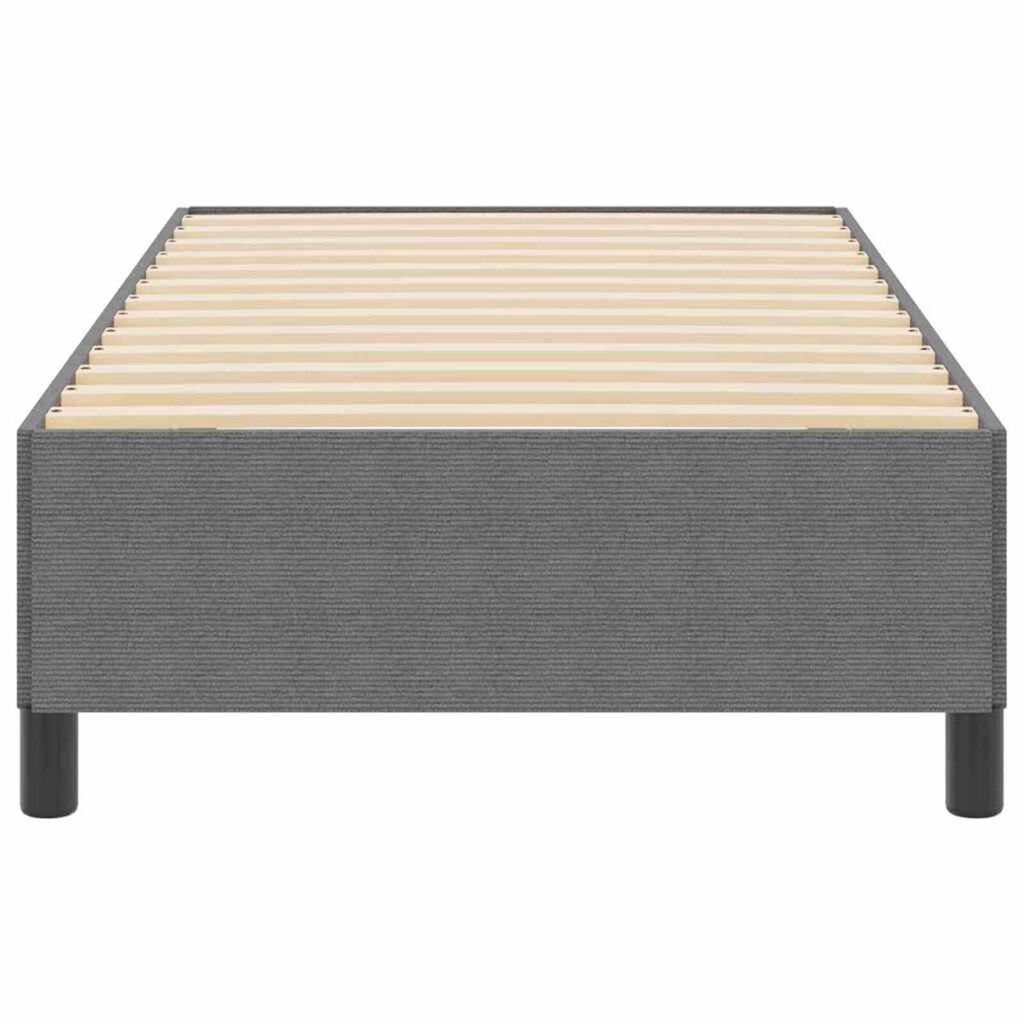 vidaXL Σκελετός Κρεβατιού Ανοιχτό γκρι 80 x 200 cm Βελούδο