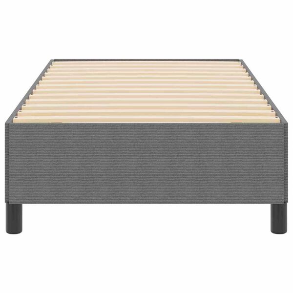 vidaXL Σκελετός Κρεβατιού Ανοιχτό γκρι 80 x 200 cm Βελούδο