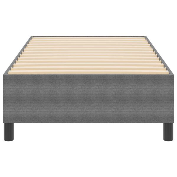 vidaXL Κρεβάτι με στήριξη Light Grey 80x200 cm από κορντουρόι