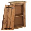 vidaXL Ντουλάπι Μπάνιου Επίτοιχο 42x23x70 εκ. Μασίφ Ανακυκλωμένο Πεύκο