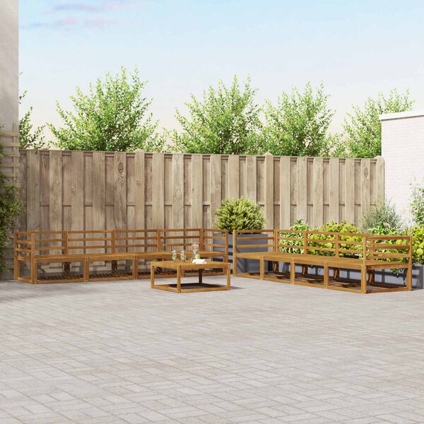 vidaXL &Sigma;&epsilon;&iota;&rho;ά &Kappa;&alpha;&nu;&alpha;&pi;έ &Epsilon;&xi;&omega;&tau;&epsilon;&rho;&iota;&kappa;&omicron;ύ &mu;&epsilon; &mu;&alpha;&xi;&iota;&lambda;ά&rho;&iota; 9 pcs &Phi;&upsilon;&sigma;&iota;&kappa;ό &kappa;&alpha;&iota; &Kappa;&rho;έ&mu;&alpha;