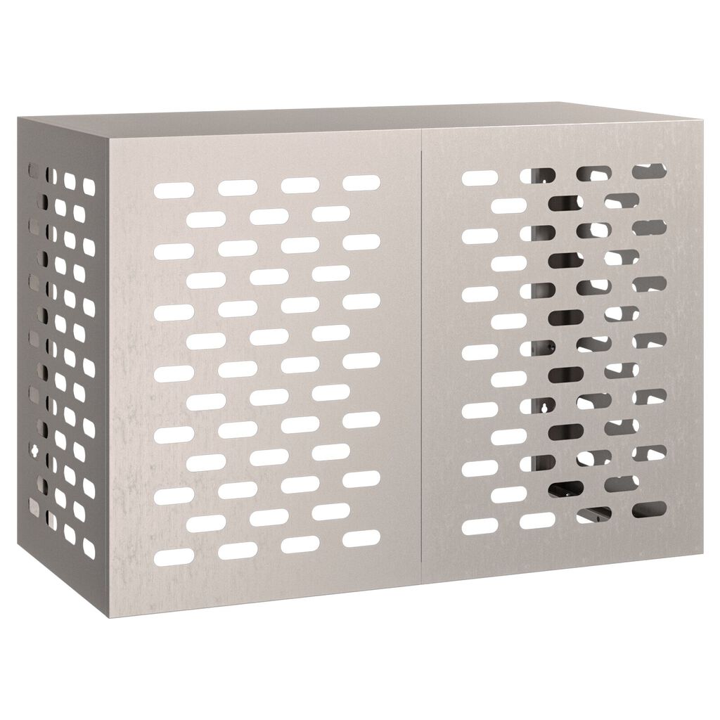 vidaXL Καλύμμα AC 100x50x70 εκ - Ανθεκτικό σε Καιρικές Συνθήκες Ατσάλι