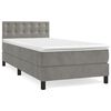 vidaXL &Kappa;&rho;&epsilon;&beta;ά&tau;&iota; Boxspring &mu;&epsilon; &Sigma;&tau;&rho;ώ&mu;&alpha; &Alpha;&nu;&omicron;&iota;&chi;&tau;ό &Gamma;&kappa;&rho;&iota; 90x200 &epsilon;&kappa;. &Beta;&epsilon;&lambda;&omicron;ύ&delta;&iota;&nu;&omicron;