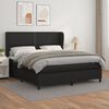 vidaXL &Kappa;&rho;&epsilon;&beta;ά&tau;&iota; Boxspring &mu;&epsilon; &Sigma;&tau;&rho;ώ&mu;&alpha; &Mu;&alpha;ύ&rho;&omicron; 160x200&epsilon;&kappa;.&alpha;&pi;ό &Sigma;&upsilon;&nu;&theta;&epsilon;&tau;&iota;&kappa;ό &Delta;έ&rho;&mu;&alpha;