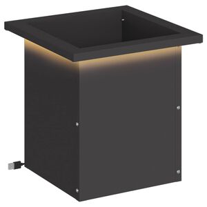 vidaXL &Zeta;&alpha;&rho;&nu;&tau;&iota;&nu;&iota;έ&rho;&alpha; &kappa;ή&pi;&omicron;&upsilon; &mu;&epsilon; LED &Mu;&alpha;ύ&rho;&omicron; 30 x 30 x 30 cm &Alpha;&tau;&sigma;ά&lambda;&iota;