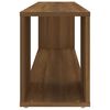 vidaXL Έπιπλο Τηλεόρασης Καφέ Δρυς 100x24x32 εκ. Επεξεργασμένο Ξύλο