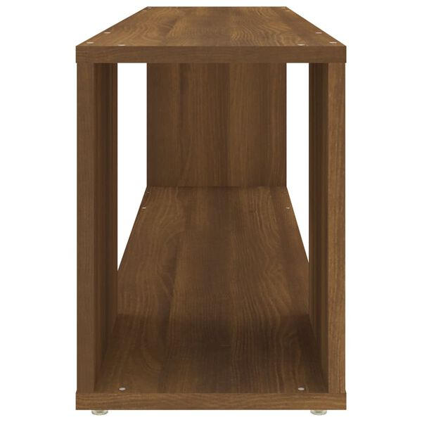 vidaXL Έπιπλο Τηλεόρασης Καφέ Δρυς 100x24x32 εκ. Επεξεργασμένο Ξύλο