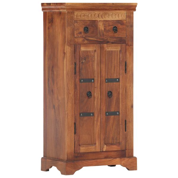 vidaXL Ντουλάπι / Ψηλός Μπουφές 50 x 30 x 100 εκ. Μασίφ Ξύλο Ακακίας