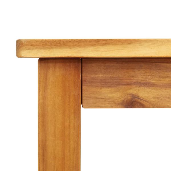 vidaXL Τραπεζαρία Κήπου 180 x 90 x 75 εκ. από Μασίφ Ξύλο Ακακίας