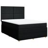 vidaXL &Kappa;&rho;&epsilon;&beta;ά&tau;&iota; Boxspring &mu;&epsilon; &Sigma;&tau;&rho;ώ&mu;&alpha; &Mu;&alpha;ύ&rho;&omicron; 140x190 &epsilon;&kappa;. &Upsilon;&phi;&alpha;&sigma;&mu;ά&tau;&iota;&nu;&omicron;
