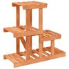 vidaXL Βάση Λουλουδιών 58x25x51 εκ. από Μασίφ Ξύλο Ελάτης