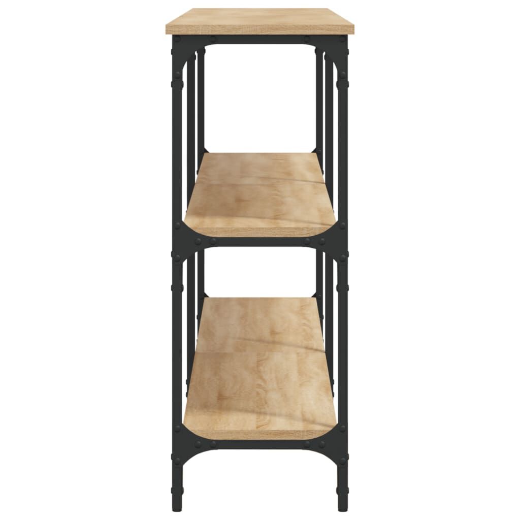 vidaXL Τραπέζι Κονσόλα Sonoma Δρυς 200x29x75 εκ. Επεξεργασμένο Ξύλο