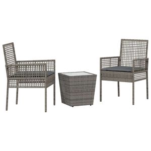 vidaXL &Sigma;&epsilon;&tau; &Mu;&pi;&iota;&sigma;&tau;&rho;ό &Kappa;ή&pi;&omicron;&upsilon; 3 pcs &Gamma;&kappa;&rho;&iota; &sigma;&upsilon;&nu;&theta;&epsilon;&tau;&iota;&kappa;ό &rho;&alpha;&tau;ά&nu;