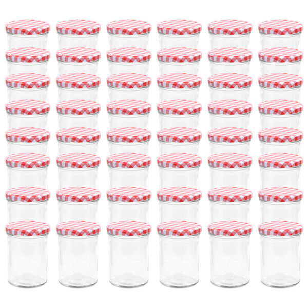 vidaXL &Beta;ά&zeta;&alpha; &Mu;&alpha;&rho;&mu;&epsilon;&lambda;ά&delta;&alpha;&sigmaf; 48 &tau;&epsilon;&mu;. 400 ml &Gamma;&upsilon;ά&lambda;&iota;&nu;&alpha; &mu;&epsilon; &Lambda;&epsilon;&upsilon;&kappa;ά/&Kappa;ό&kappa;&kappa;&iota;&nu;&alpha; &Kappa;&alpha;&pi;ά&kappa;&iota;&alpha;