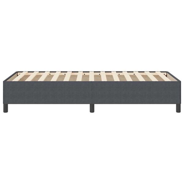 vidaXL Σκελετός Κρεβατιού Σκούρο γκρι 80 x 200 cm Βελούδο