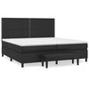 vidaXL &Kappa;&rho;&epsilon;&beta;ά&tau;&iota; Boxspring &mu;&epsilon; &Sigma;&tau;&rho;ώ&mu;&alpha; &Mu;&alpha;ύ&rho;&omicron; 200x200 &epsilon;&kappa;. &Sigma;&upsilon;&nu;&theta;&epsilon;&tau;&iota;&kappa;ό &Delta;έ&rho;&mu;&alpha;