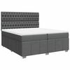 vidaXL &Kappa;&rho;&epsilon;&beta;ά&tau;&iota; Boxspring &mu;&epsilon; &Sigma;&tau;&rho;ώ&mu;&alpha; &Sigma;&kappa;&omicron;ύ&rho;&omicron; &Gamma;&kappa;&rho;&iota; 200x200 &epsilon;&kappa;. &Upsilon;&phi;&alpha;&sigma;&mu;ά&tau;&iota;&nu;&omicron;