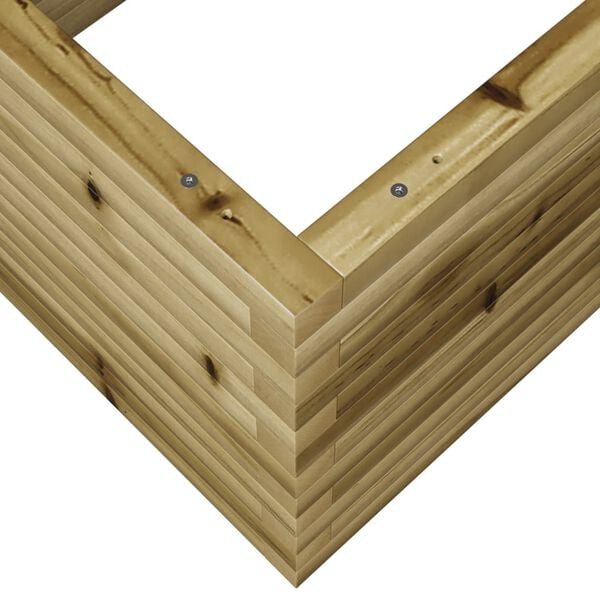 vidaXL Ζαρντινιέρα Κήπου 110x60x46 εκ. από Εμποτισμένο Ξύλο Πεύκου