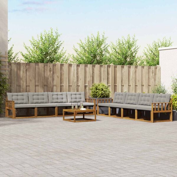 vidaXL &Sigma;&epsilon;&iota;&rho;ά &Kappa;&alpha;&nu;&alpha;&pi;έ &Epsilon;&xi;&omega;&tau;&epsilon;&rho;&iota;&kappa;&omicron;ύ 9 pcs &Phi;&upsilon;&sigma;&iota;&kappa;ό &kappa;&alpha;&iota; &Alpha;&nu;&omicron;&iota;&chi;&tau;ό &Gamma;&kappa;&rho;&iota;