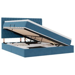 vidaXL &Kappa;&rho;&epsilon;&beta;ά&tau;&iota; &mu;&epsilon; &alpha;&pi;&omicron;&theta;&eta;&kappa;&epsilon;&upsilon;&tau;&iota;&kappa;ό &chi;ώ&rho;&omicron; &kappa;&alpha;&iota; &sigma;&tau;&rho;ώ&mu;&alpha; 160 x 200 cm &Beta;&epsilon;&lambda;&omicron;ύ&delta;&omicron;