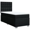 vidaXL &Kappa;&rho;&epsilon;&beta;ά&tau;&iota; Boxspring &mu;&epsilon; &Sigma;&tau;&rho;ώ&mu;&alpha; &Mu;&alpha;ύ&rho;&omicron; 80 x 200 &epsilon;&kappa;. &Upsilon;&phi;&alpha;&sigma;&mu;ά&tau;&iota;&nu;&omicron;
