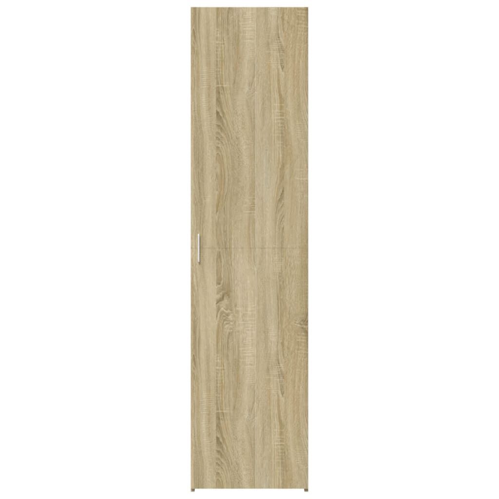 vidaXL Ντουλάπι Sonoma Δρυς 50x42,5x185 εκ. από Επεξεργασμένο Ξύλο