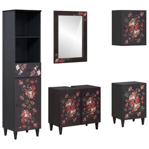 vidaXL &Sigma;&epsilon;&tau; &Nu;&tau;&omicron;&upsilon;&lambda;&alpha;&pi;&iota;ώ&nu; &Mu;&pi;ά&nu;&iota;&omicron;&upsilon; &mu;&epsilon; &sigma;&upsilon;&rho;&tau;ά&rho;&iota; 5 pcs &Sigma;&tau;&epsilon;&rho;&epsilon;ό &xi;ύ&lambda;&omicron; &mu;ά&nu;&gamma;&kappa;&omicron;