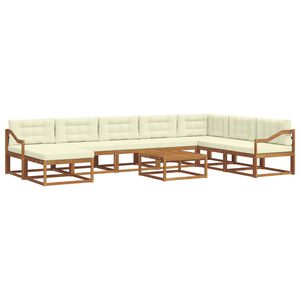 vidaXL &Sigma;&epsilon;&iota;&rho;ά &Kappa;&alpha;&nu;&alpha;&pi;έ &Epsilon;&xi;&omega;&tau;&epsilon;&rho;&iota;&kappa;&omicron;ύ &mu;&epsilon; &mu;&alpha;&xi;&iota;&lambda;ά&rho;&iota; 9 pcs &Phi;&upsilon;&sigma;&iota;&kappa;ό &kappa;&alpha;&iota; &Kappa;&rho;έ&mu;&alpha;