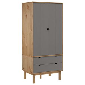 vidaXL &Nu;&tau;&omicron;&upsilon;&lambda;ά&pi;&alpha; OTTA &Kappa;&alpha;&phi;έ/&Gamma;&kappa;&rho;&iota; 76,5 x 53 x 172 &epsilon;&kappa;. &Mu;&alpha;&sigma;ί&phi; &Xi;ύ&lambda;&omicron; &Pi;&epsilon;ύ&kappa;&omicron;&upsilon;