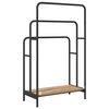 vidaXL Ράφι Ρούχων artisan δρυς 60 x 30 x 100.5 εκ Επεξεργασμένο ξύλο