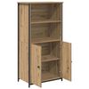 vidaXL Highboard Artisan Oak 62 x 36 x 121,5 &epsilon;&kappa; &Epsilon;&pi;&epsilon;&xi;&epsilon;&rho;&gamma;&alpha;&sigma;&mu;έ&nu;&omicron; &xi;ύ&lambda;&omicron;