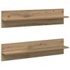 vidaXL &Rho;ά&phi;&iota; &Tau;&omicron;ί&chi;&omicron;&upsilon; &Epsilon;&pi;&iota;&tau;&omicron;ί&chi;&iota;&omicron; 2 pcs Artisan Oak 80 x 11,5 x 18 &epsilon;&kappa;